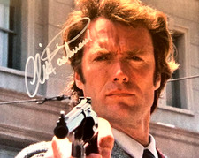 CLINT EASTWOOD Signed 8x10" (DIRTY HARRY) Authentic Original Autograph w/COA