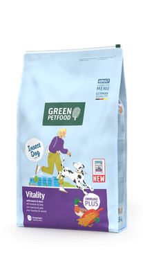 Green Petfood InsectDog Vitality with Insects & Duck (7,5kg)