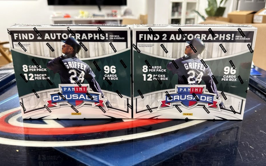 LOT of TWO (2) 2024 Panini Crusade MLB Premium Hobby Box 2 AUTOS e/ Factory Seal