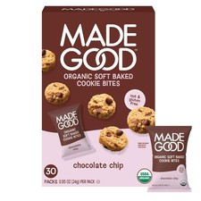 Soft Baked Chocolate Chip Mini Cookies - Gluten Free, School Safe, 25.5 oz