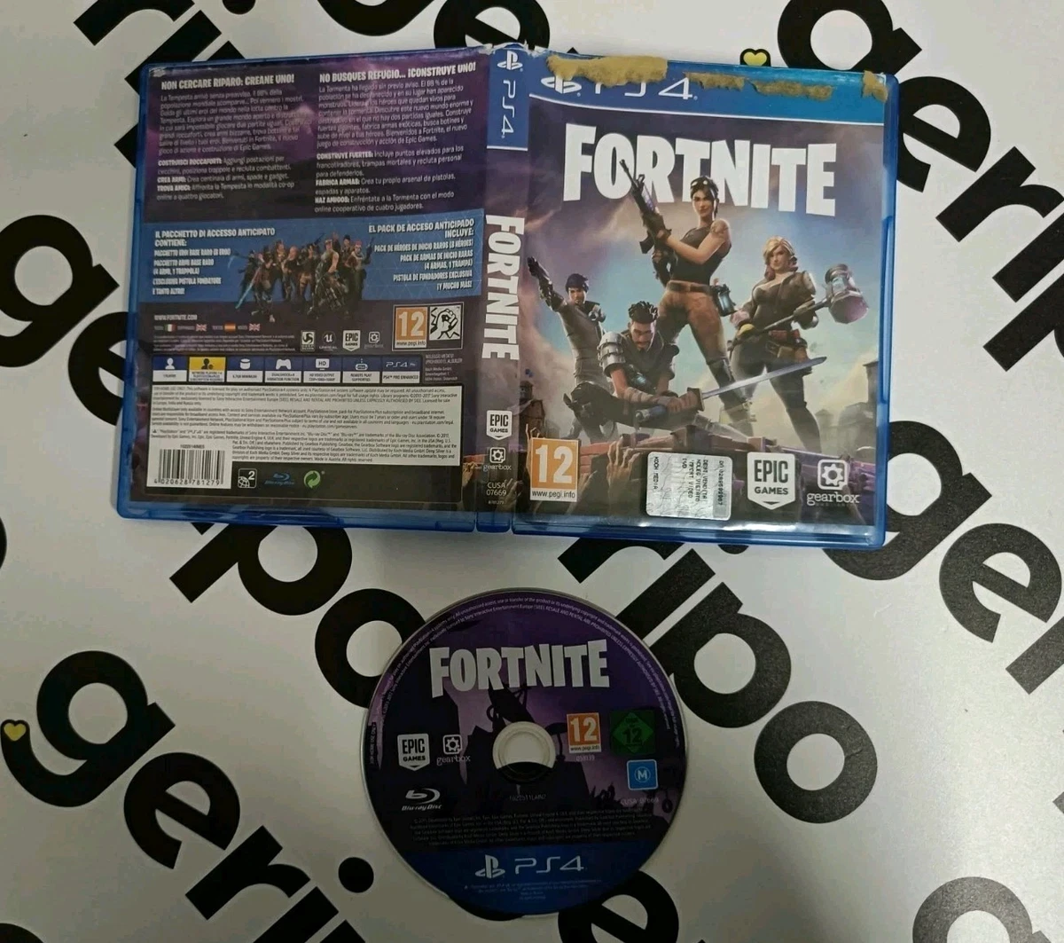 Epic Fortnite Lote La última risa para Playstation 4. Género: acción