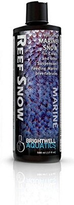 Brightwell Aquatics Reef Snow Marine Food for Corals, Clams & Sponges, 500 ml