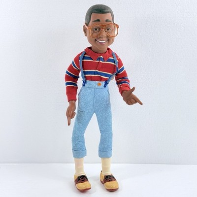 Vintage STEVE URKEL Pull String Talking Doll Family Matters 1991 Hasbro WORKS