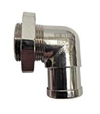 L-002, Removable L-Type 90 degree Hose End 5/8" Large Body EZ Oil Drain Valve