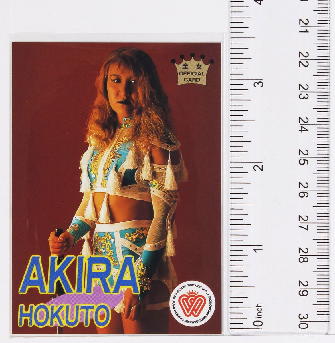 AKIRA HOKUTO - All Japan Women Pro-Wrestling official card | eBay