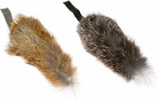 Katzenspielzeug Mäuse aus echtem Hasenfell – 2´er-Set - ohne Kunststoffaugen