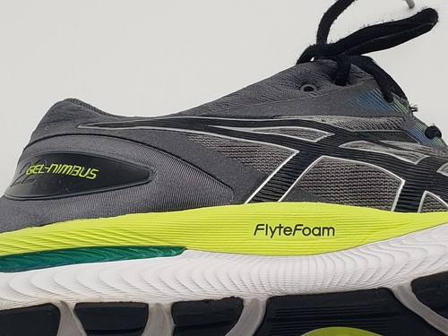 Scarpe da corsa Asics uomo taglia 11 Gel Nimbus grigio nero - Foto 3 di 20