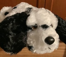 RUSS PUNCH the DALMATIAN Puppy Dog Bean Bag 9  Plush Toy Flopples NWT