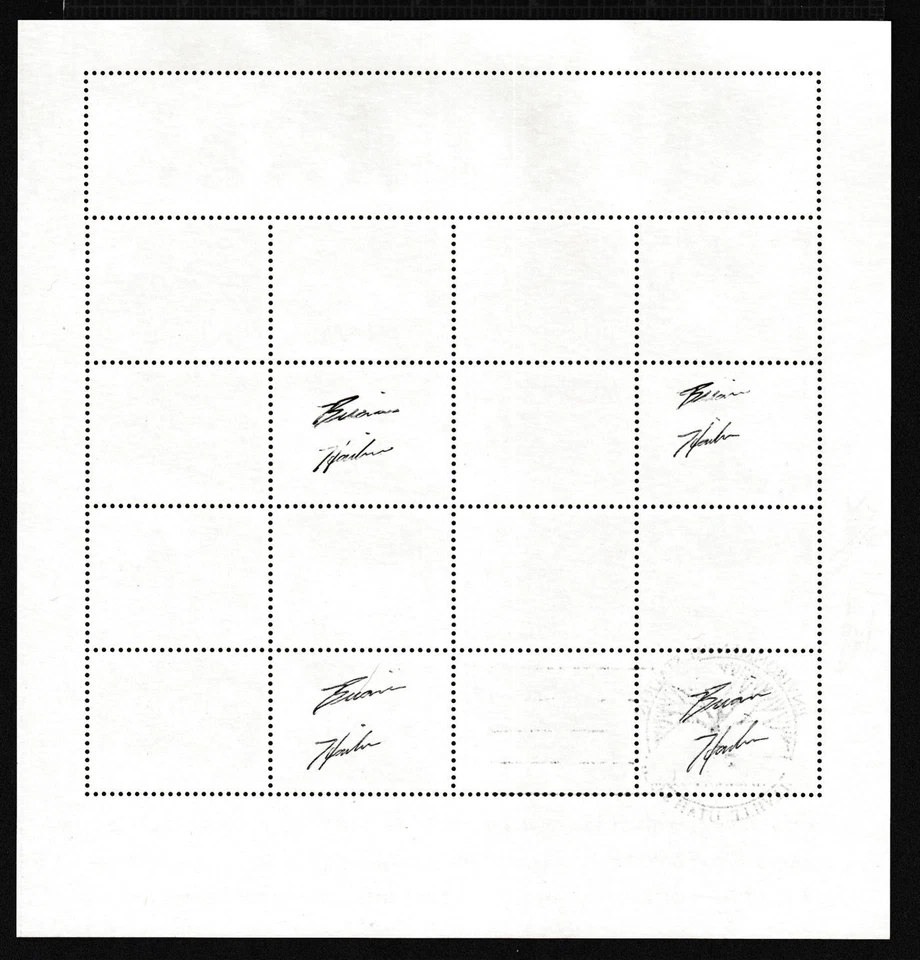 1995 Earth Day, Kids Care Sc 2954a FDC sheet signed by designer Brian Hailes - Image 4 of 4