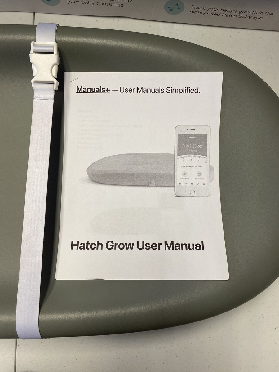 hatch babypad hatch baby grow smart changing pad and scale