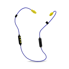 Plugfones Liberate 2.0, Wireless Bluetooth Earplugs with Audio, 26 dB NRR