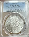 1884 Morgan Silver Dollar PCGS MS64 VAM-2A Partial "E" Rev Hot 50