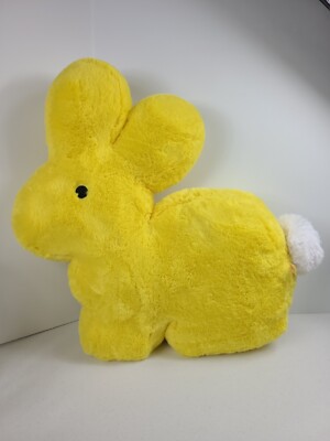 DanDee Huge Yellow Easter Bunny Rabbit 24'' Pillow Plush Stuffed Animal  