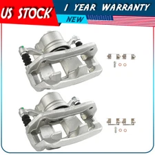 Front Pair Brake Calipers w/ Bracket For 2013 - 2022 HONDA ACCORD
