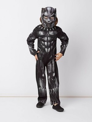 BRANDNEU UND UNGETRAGEN ( MARVEL AVENGERS - BLACK PANTHER) BRILLANTES KOSTÜM