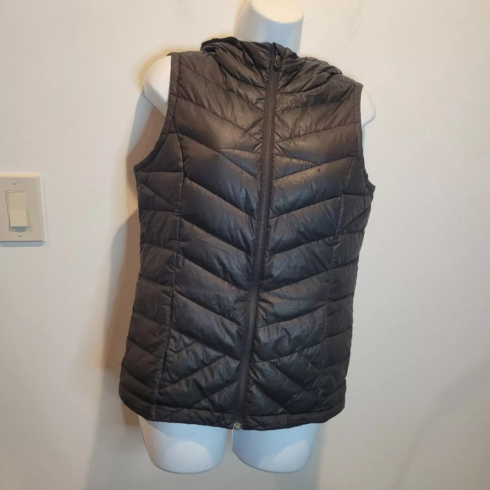lole puffer filled with down small flaw jacket