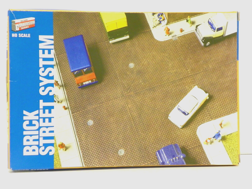 933-3139  -  Street System Brick Cmplt - HO Scale