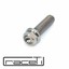 M6-1.0 X 25 Mm Hex Flange Bolts / Non-Serrated / Grade 8.8 / Zinc / DIN6921 - Foto 12