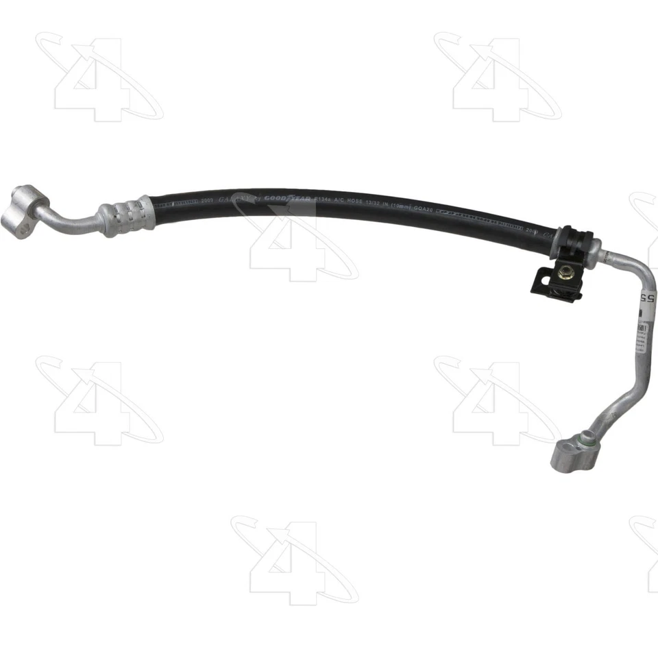 Manguera de descarga de refrigerante aire acondicionado Toyota Camry 1987-1991 4 estaciones 1988 1989 Foto 3 de 4