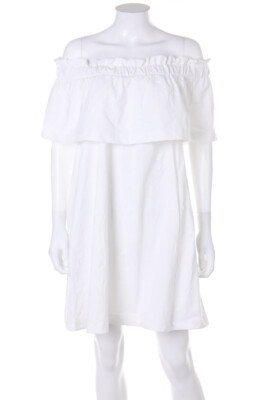 H&M Dress Carmen Cotton D 36 white