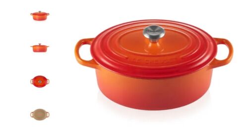 Le Creuset Signature Volcanic Cast Iron 29cm Oval Casserole 4.7l RP£309