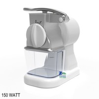 Grattugia Elettrica Reber Artus 150 W. Corpo Alluminio Smontabile E Lavabile