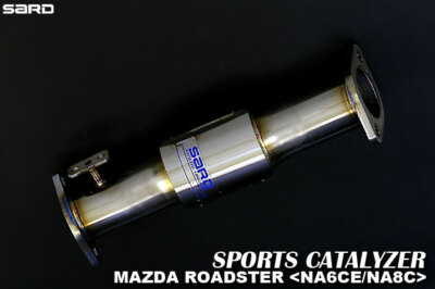 マツダ　NAロードスター用　SARD catalitic converter SARD SPORTS CATALYZER For MAZDA ROADSTER NA8C 89114 | eBay