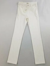 DUBGEE by WHOOPI women pants legging slim 7013 white pocket S $88