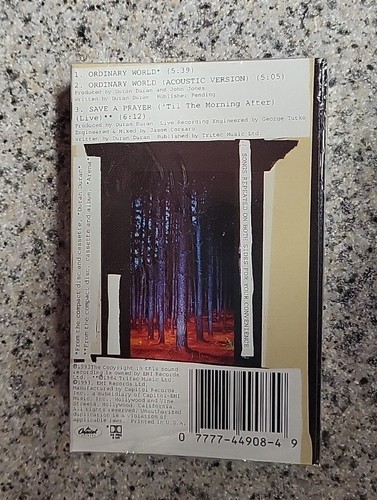 Duran Duran - Ordinary World Cassette Single SEALED - Picture 6 of 7
