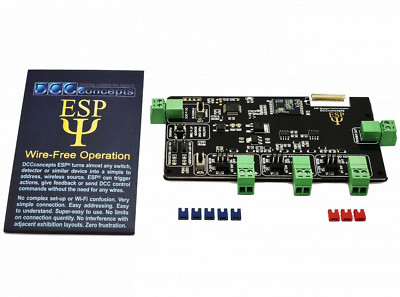 DCC Concepts ~  ESP Wireless Operation ~ 3 Input DCC Transmitter ~ DCC-ESPS.3