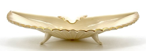 Vintage Lenox China Shell Shaped Dish 1960's American Hollywood Regency Style - Picture 2 of 9