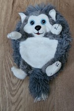 Jay Play HideAway Pets Siberian Husky Foldable Puppy 5" Stuffed Plush Toy