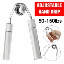 Hand Grip Strength Power Trainer Gripper Strengthener Adjustable Gym Exerciser
