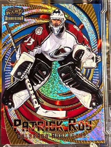 Patrick Roy 1998 Pacific Revolution 38 HHA 8 Colorado Avalanche BEAUTY RARE - Picture 4 of 5