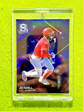 Jo Adell DEEP SPACE REFRACTOR SILVER PRIZM CASE HIT SSP CARD 2021 Spectra ANGELS