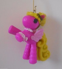 CUSTOM Ornament Made From Lalaloopsy Carousel Ponies 1 Mini NEW Pink Green Pony