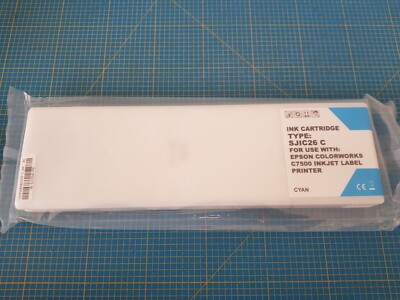 Compatible Ink Cartridge für Epson SJIC26 C Cyan