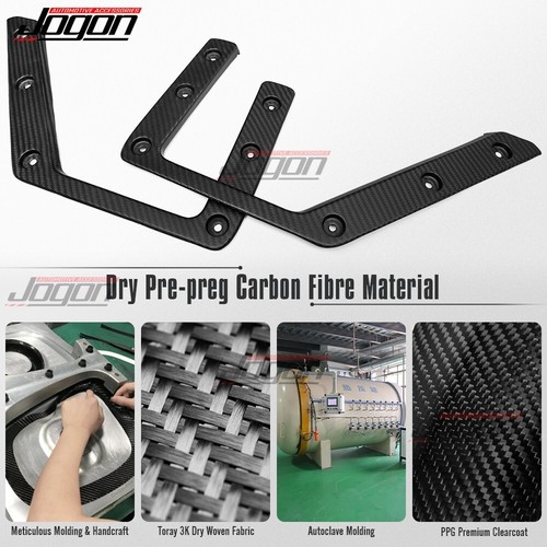 Front Door Storage Net Screw Side Cover Trim For Ford Bronco 2021+ Matte Carbon - Picture 7 of 10