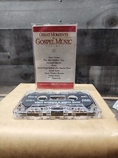 Greatest Moments Gospel Music Various Artists cassette Tape