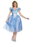 Cinderella Disney Princess Movie Fancy Dress Up Halloween Deluxe Adult Costume