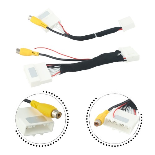 28 Pin and 24 Pin Camera Adapter Cable for Toyota Prado with OEM Monitor - Picture 3 of 13