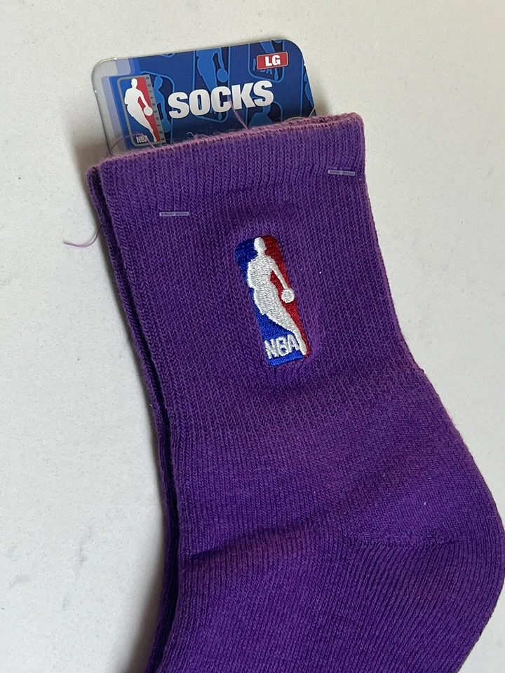 FBF 袜子 NBA Logoman 紫色 A203 — 第 4/4 张图片