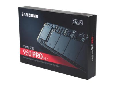 Samsung 960 Pro 512GB Internal SSD MZ-V6P512BW NVMe PCI-Express x4 
