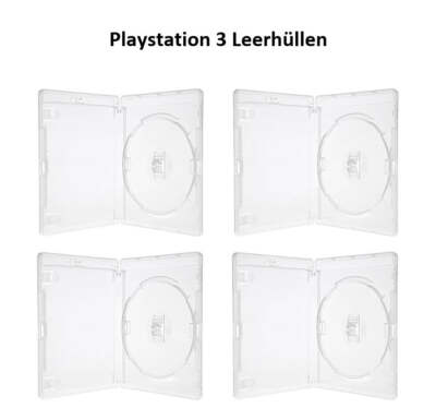 Ps3 Playstation 3 Leerhüllen - Mengenauswahl - Ersatzhülle Spielhülle Game Hülle