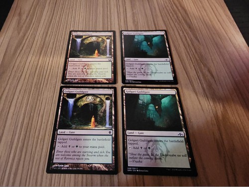 Magic the Gathering MTG Golgari Guildgate, x4, 336