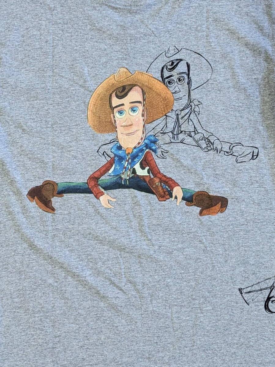 Bait x Toy Story storyboard sketch t-shirt - SIZE M | eBay