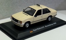 OPEL REKORD E  MODELLINI EDICOLA TAXI NEL MONDO SCALA 1/43 DIECAST MODELLISMO