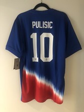 USMNT United States 2024 Away Soccer Jersey Shirt Kit Nike USA Pulisic 10 Large