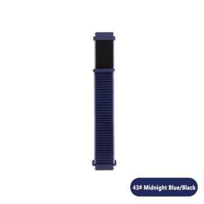 Nylon Sport Loop Armband für Samsung Galaxy Watch 4 5 6 7 FE 40/44mm Active 2 S3