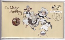 AUSTRALIAN PNC COVER: 2018 $1 COIN THE MAGIC PUDDING #M98